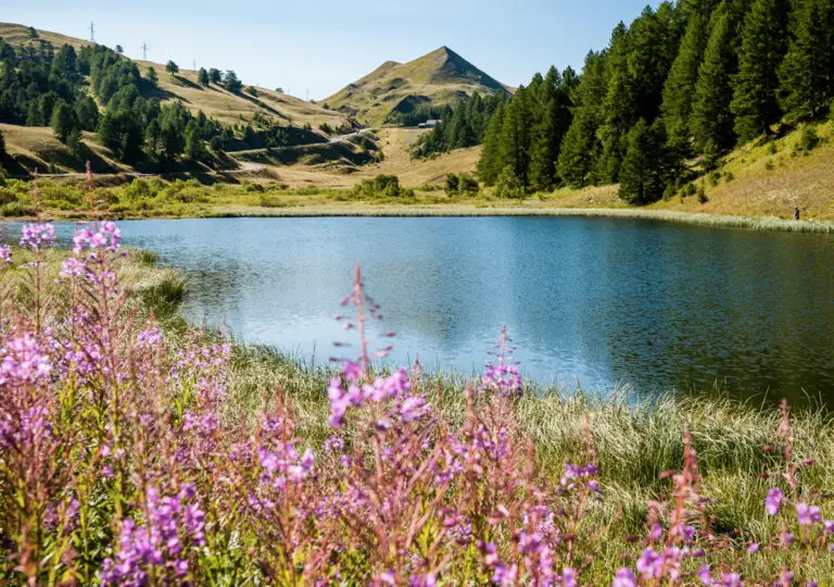 Lac d'altitude à Vars