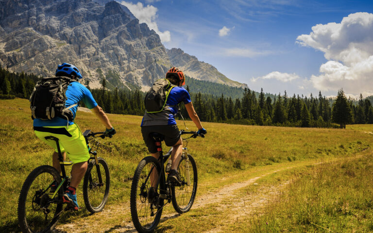 Sortie accompagnée en VTT à Montgenèvre