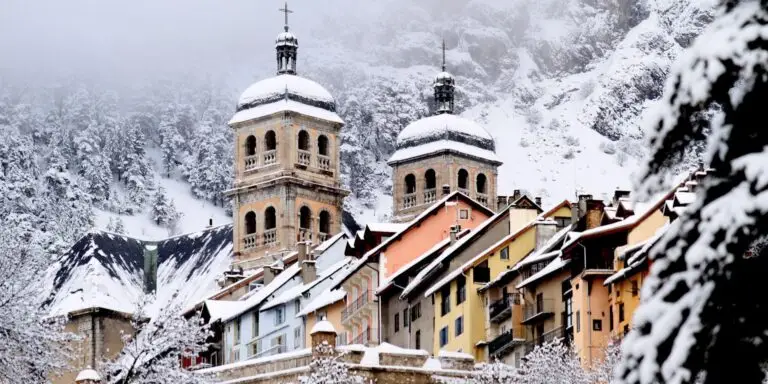 Citadelle de briancon-neige-