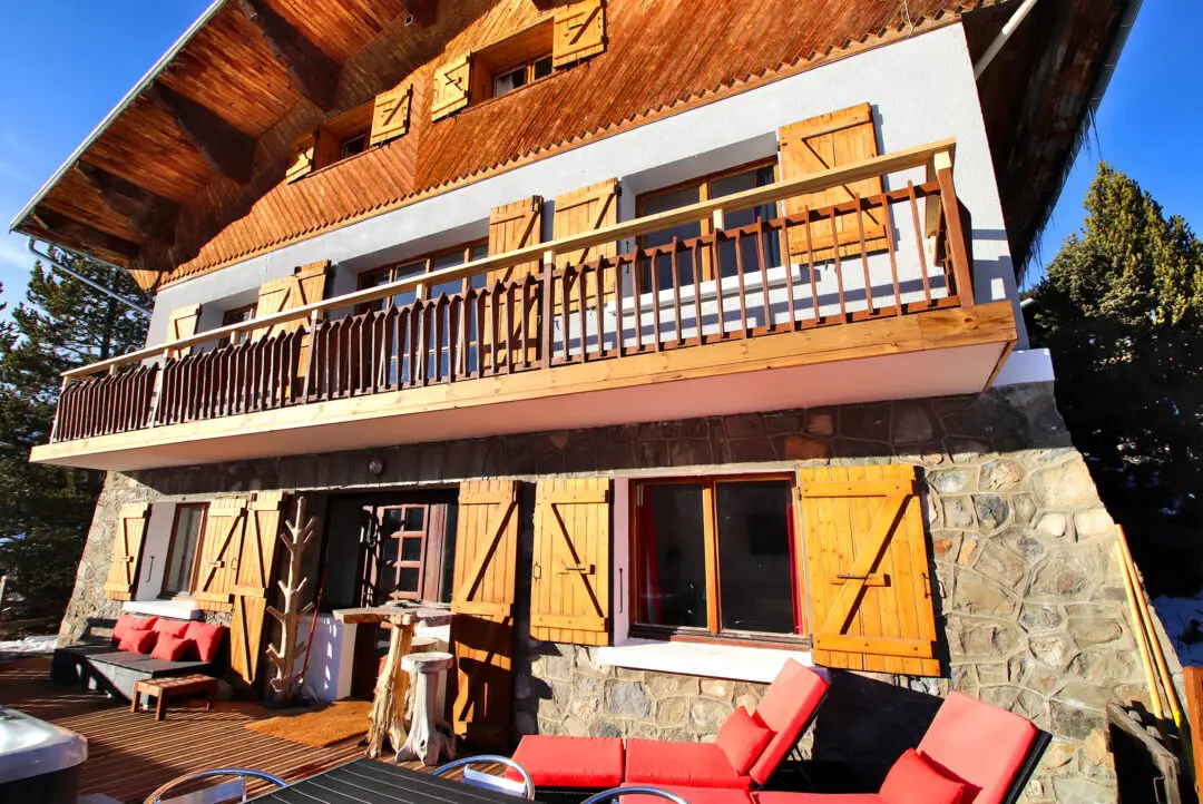 Façade du chalet
