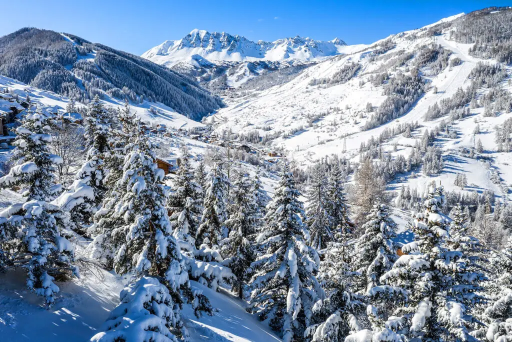 Vue aérienne de vars