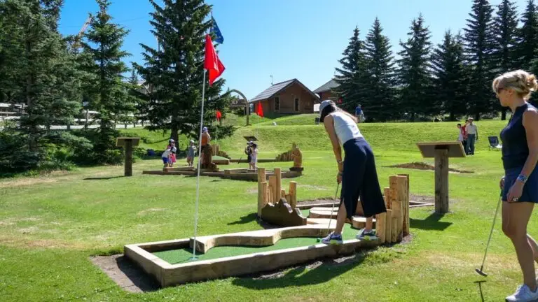 mini golf montgenevre