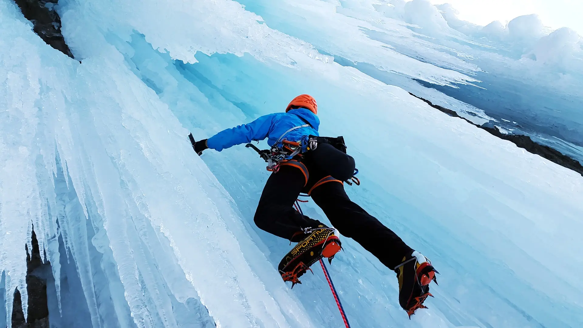 Sortie sur cascade de glace